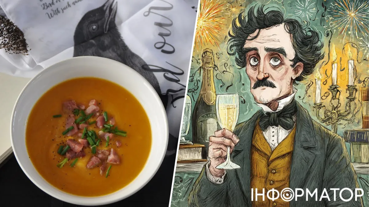 Знайдено рецепт містичної страви з творів Едгара Аллана По