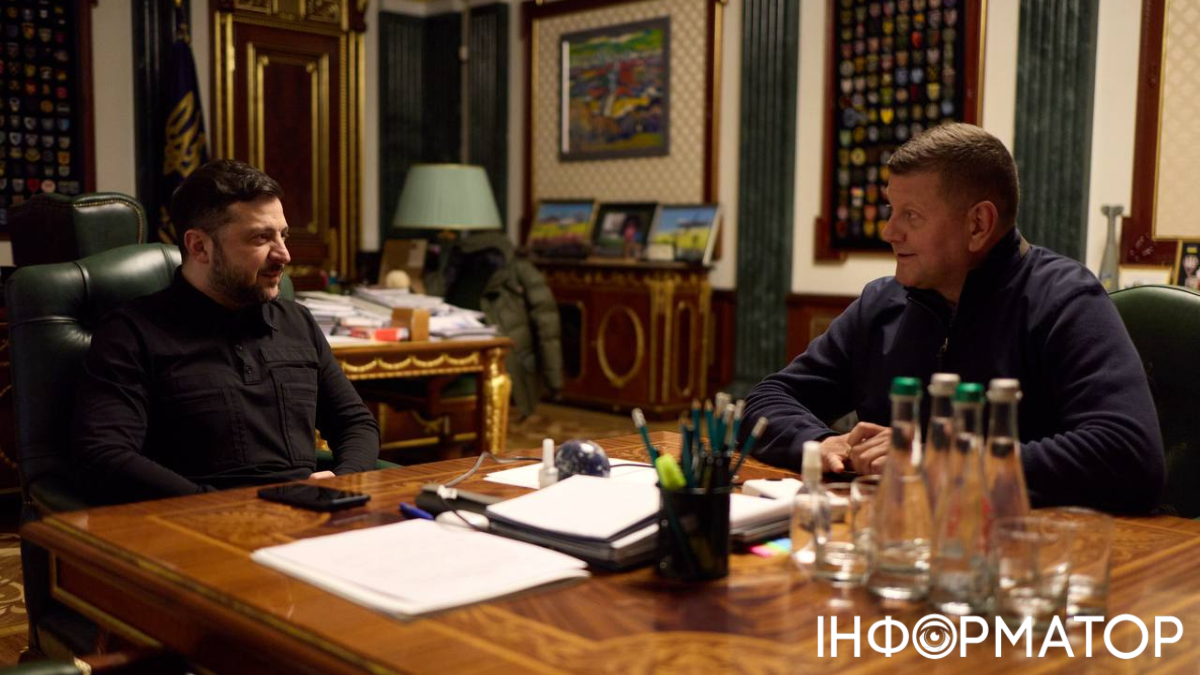 Зеленский и Залужный