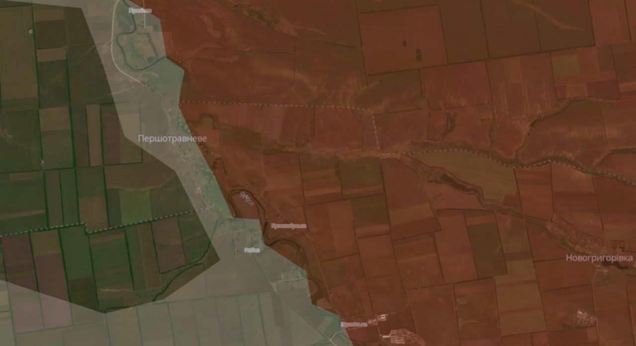 Ситуація в районі Красногірського. Дані: DeepState