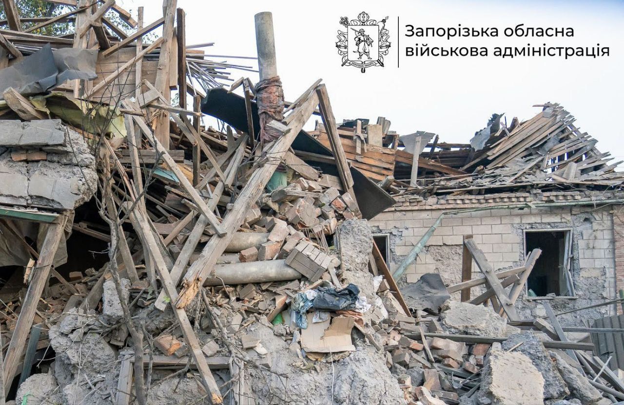 Россия атаковала Запорожье дронами: возник пожар на объекте инфраструктуры 1