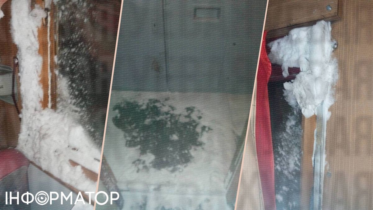 У купе снігу намело: Укрзалізниця пробила чергове дно