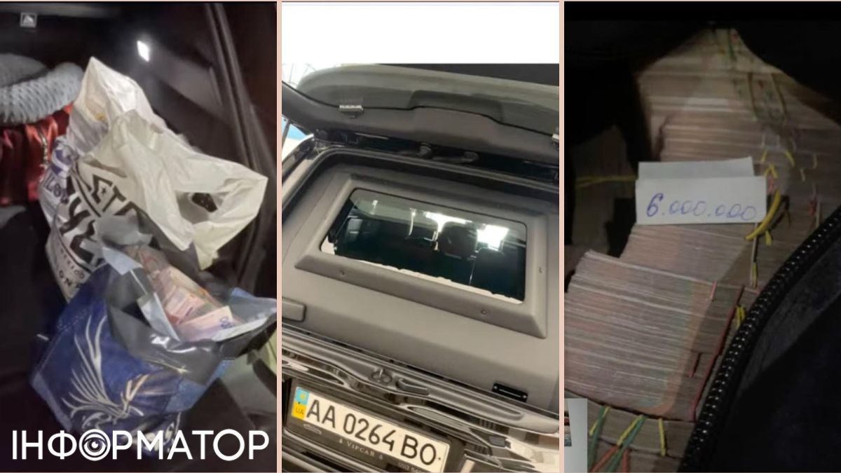 Ваганян задокументировал, как принес 6 миллионов гривен шефу СБУ Баканову и лично положил деньги в его бронированный служебный автомобиль.