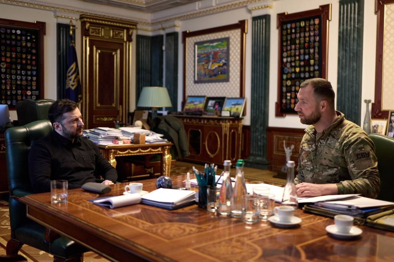 Зеленський покликав до себе все керівництво СБУ: був присутній Малюк 1