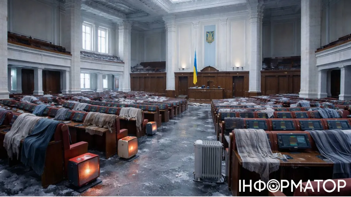 Верховная Рада без отопления и воды