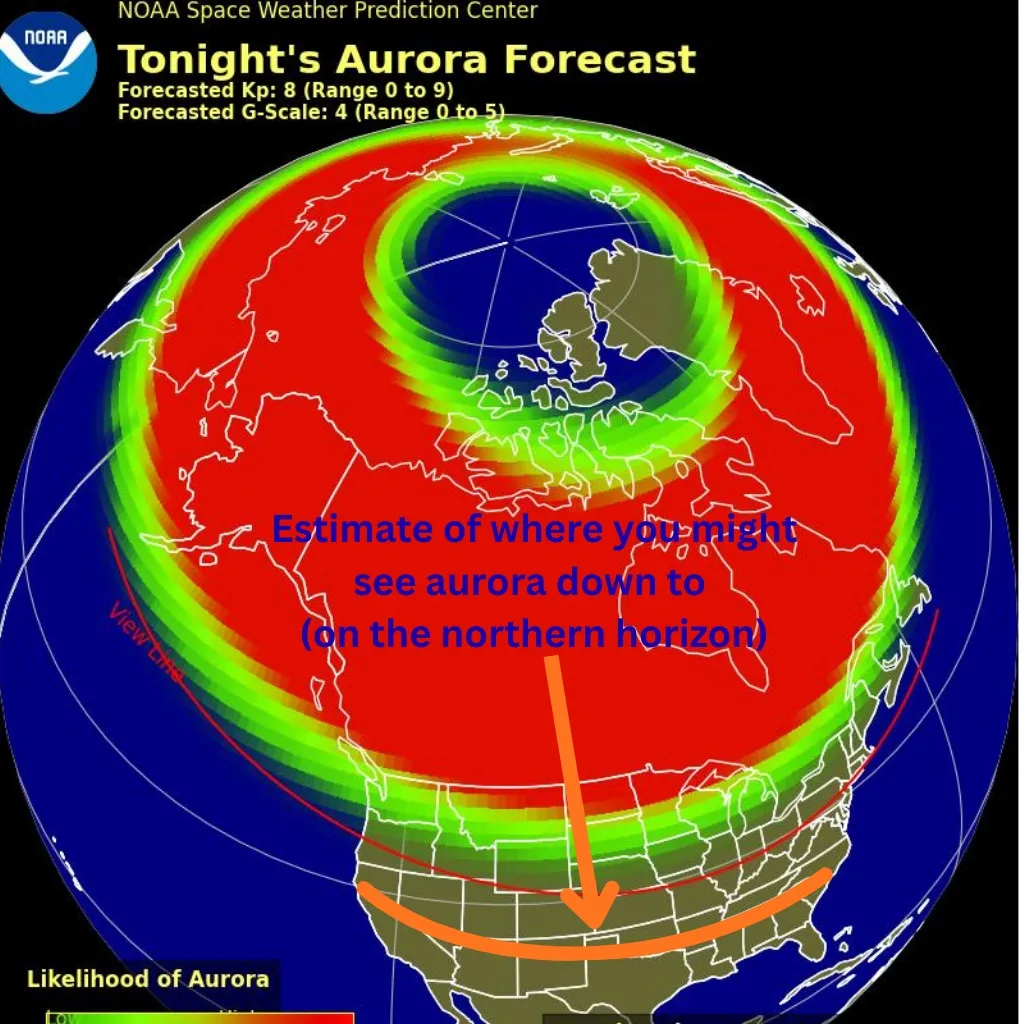 У небі над Україною миготіло полярне сяйво: де помітили рідкісне явище (фото) 8