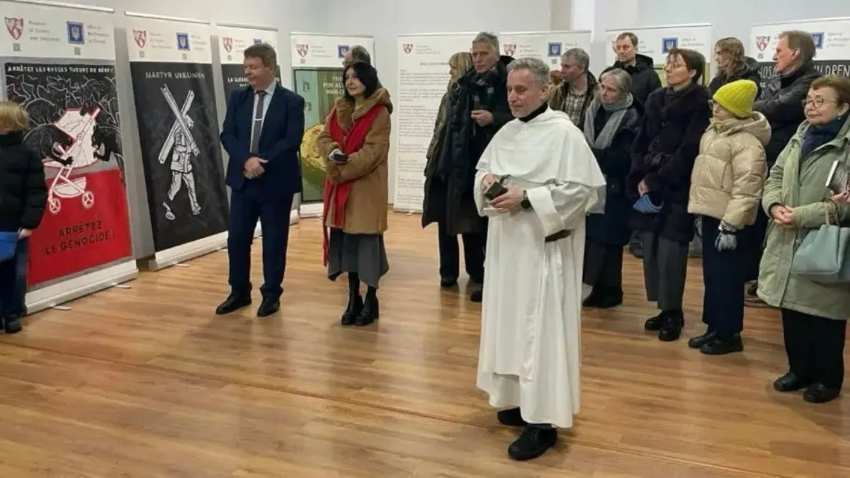 У польському Лодзі відкрилась виставка українського митця "Трибунал для Росії"