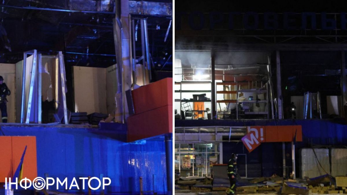 Россия атаковала Запорожье: разрушен ТЦ, повреждены дома