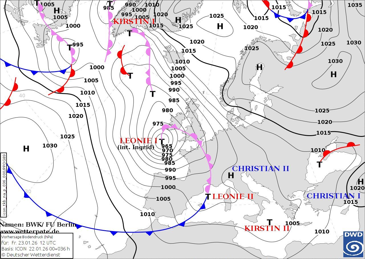 Смена погоды продолжается