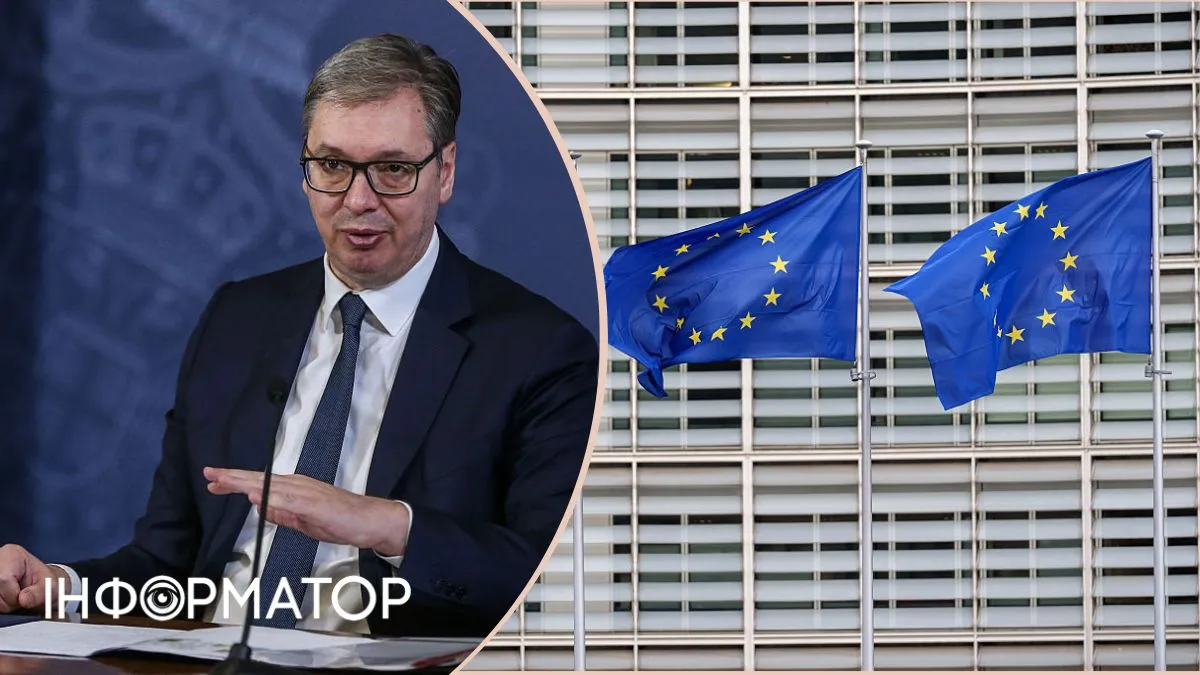 Вучич заявив, що нібито прискорений вступ України до ЄС є частиною мирного плану