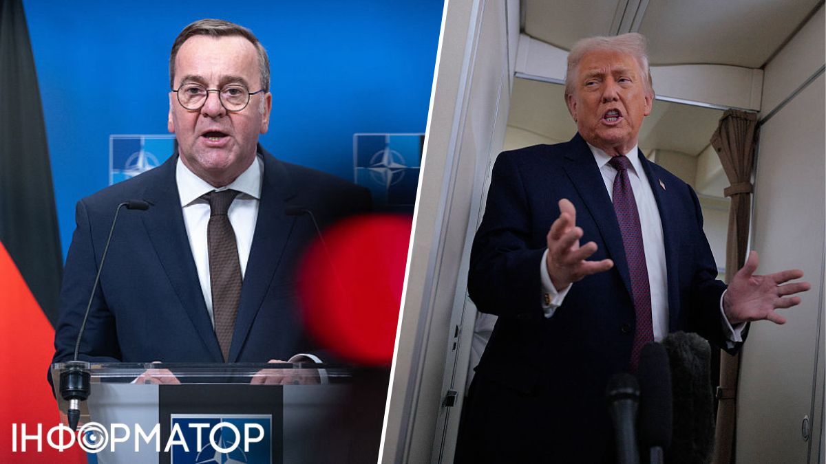 Дональд Трамп, Борис Пісторіус