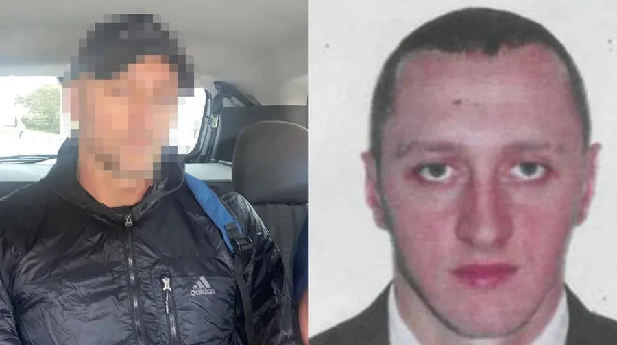 Підозрюваний у вбивстві мера Сімеїза Денис Огордніков. Колаж: УП