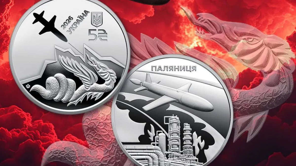 НБУ випустив монету на честь ракети Паляниця