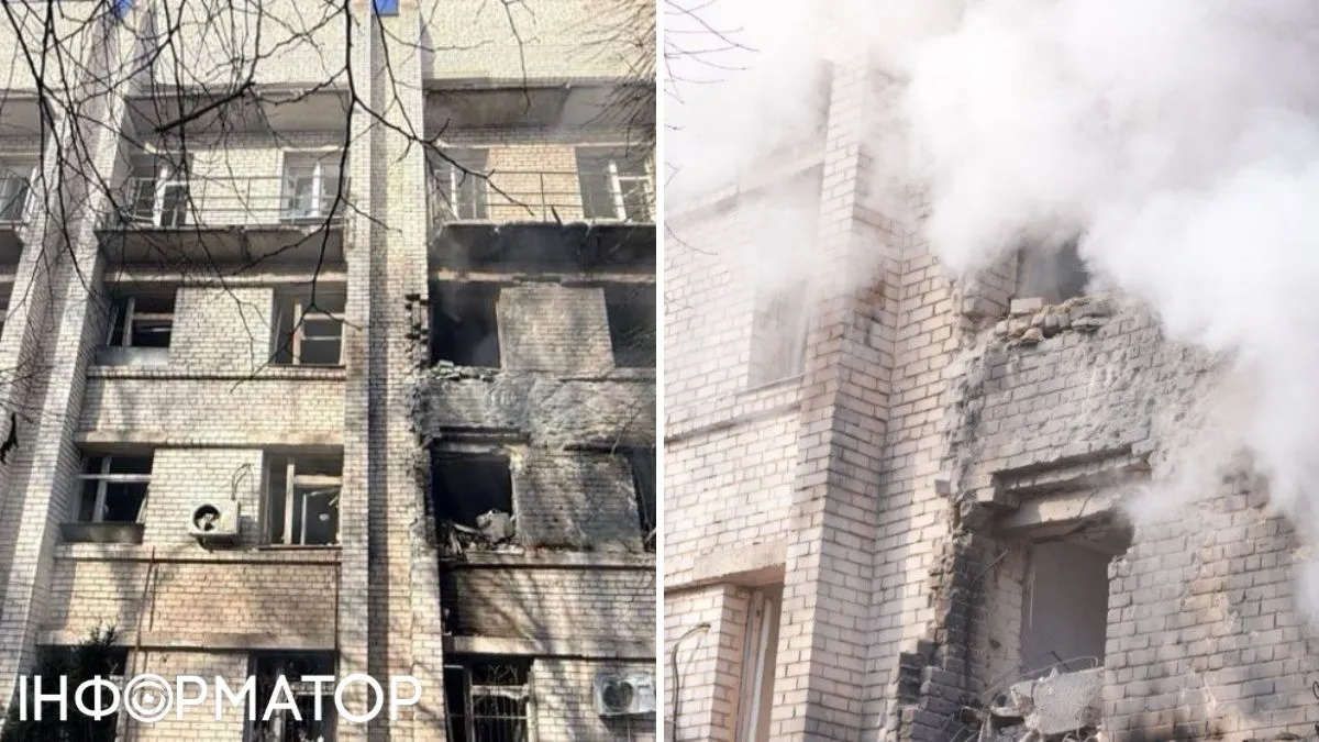 Обстрел роддома в Запорожье 1 февраля 2026 Обстрел роддома в Запорожье 1 февраля 2026