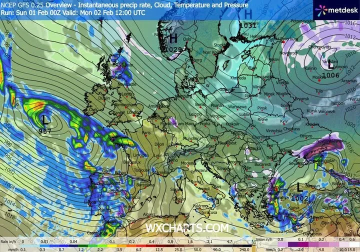 Антициклон держит свои позиции