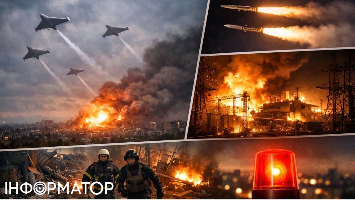 Повітряна тривога по всій Україні: ППО за ніч збила 38 ракет і понад 400 дронів РФ