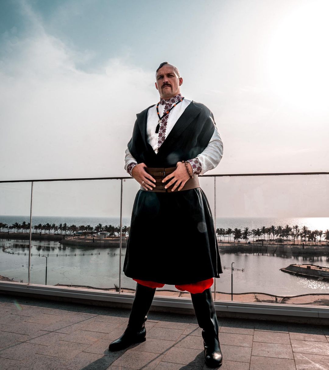 Создавая костюм казака пришлось много переписываться