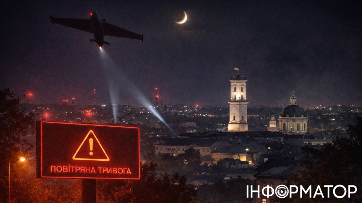 Львів посеред дня атакував Шахед: в місті вибухи, працює ППО