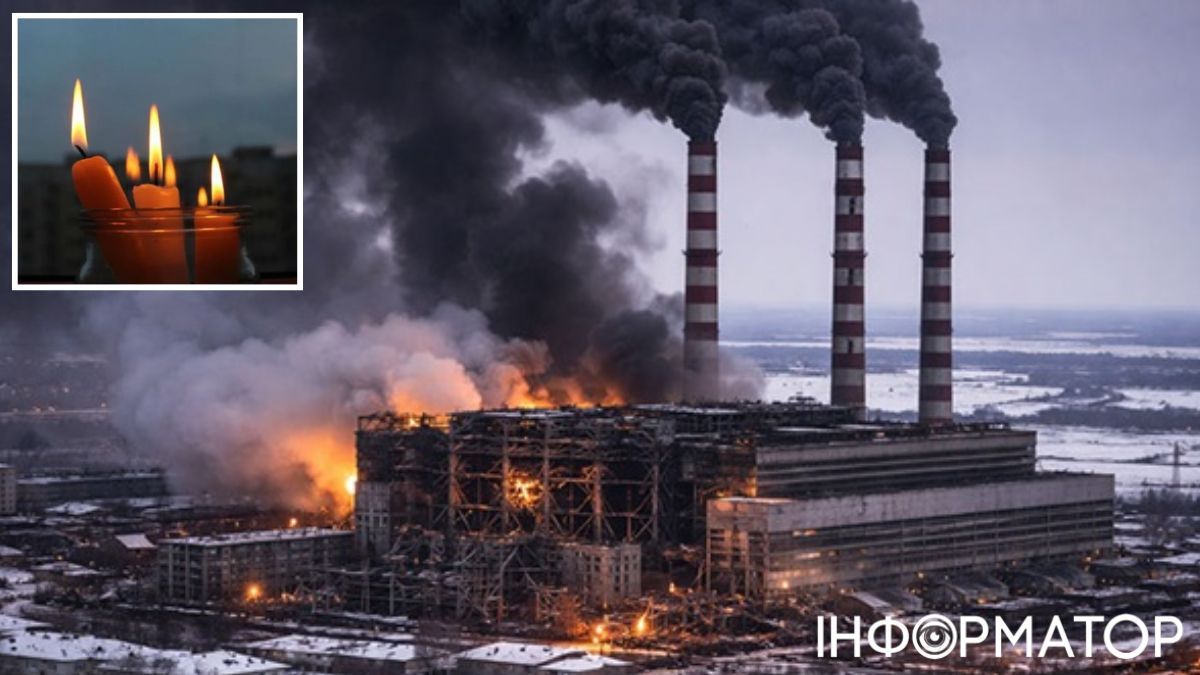 Бурштинська ТЕС зупинилася після масованої атаки РФ: Прикарпаття зі світлом лише 4-5 годин на добу