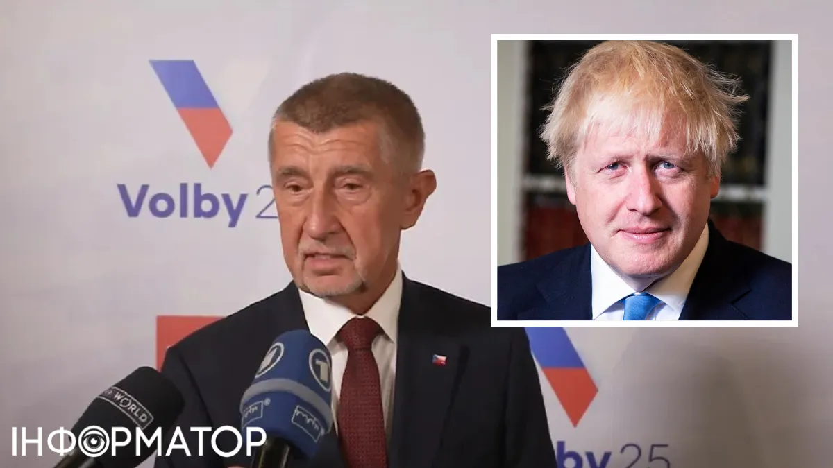 Андрій Бабіш, Борис Джонсон