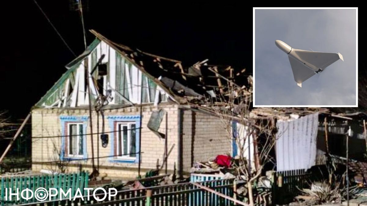 Росіяни вдарили дронами по Вільнянську: четверо поранених, серед них маленька дитина