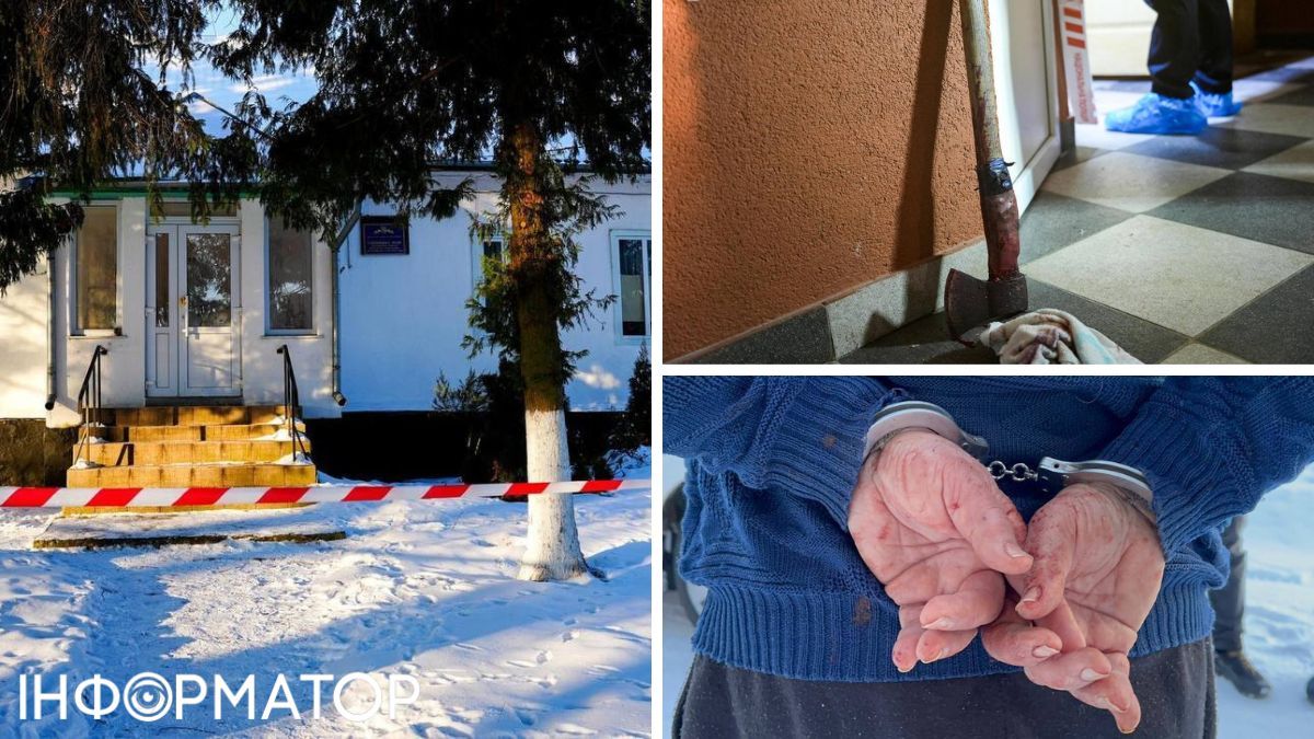 В Ровенской области в приюте для ВПЛ пенсионер топором и молотком убил пятерых человек