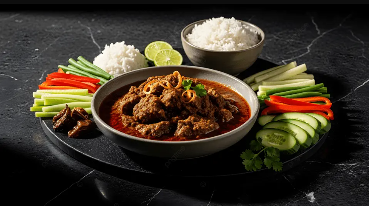 НАТО, геополитика и ренданг: Марк Рютте открыл для себя легендарное индонезийское блюдо.