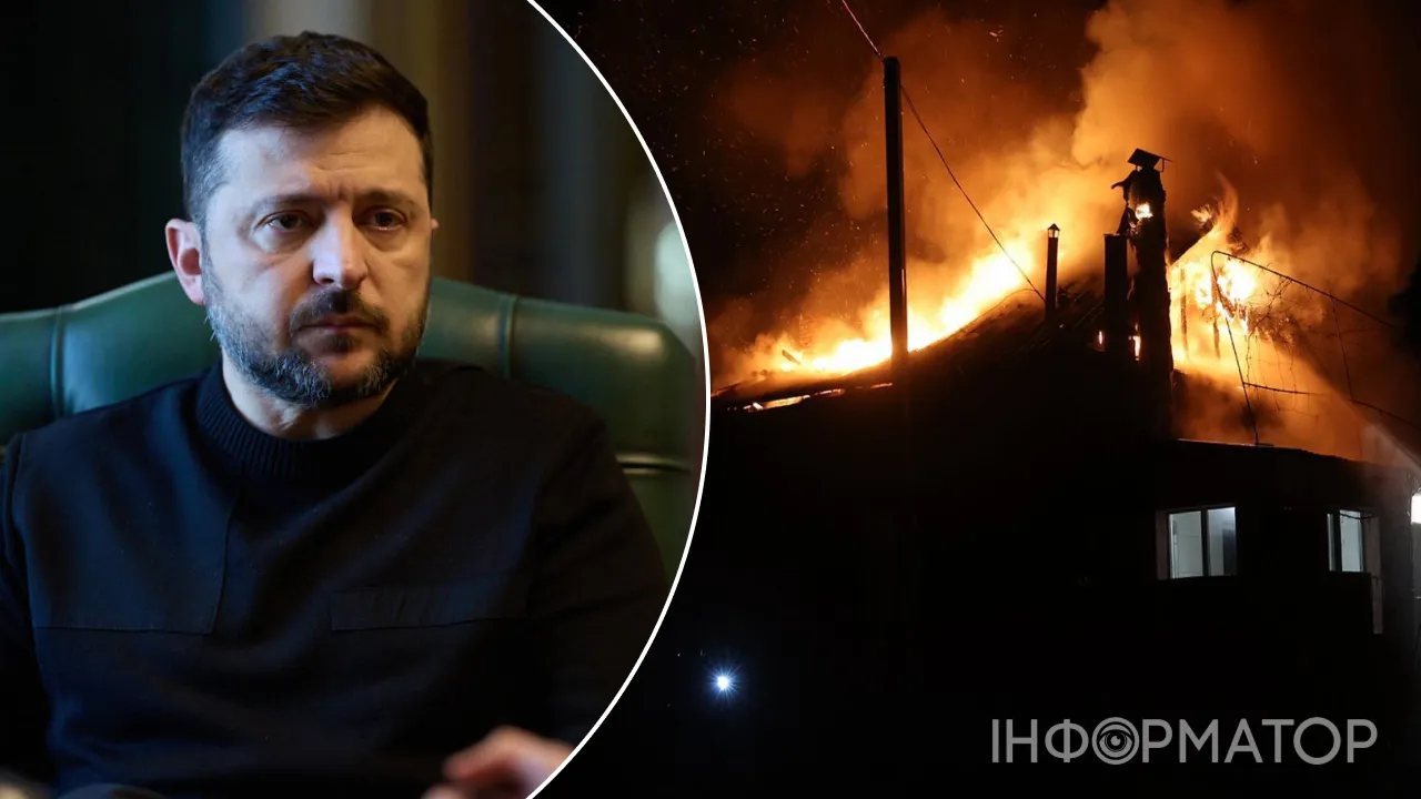 Атака 12 лютого по енергетиці та цивільних: Зеленський вимагає пришвидшити оборонну допомогу