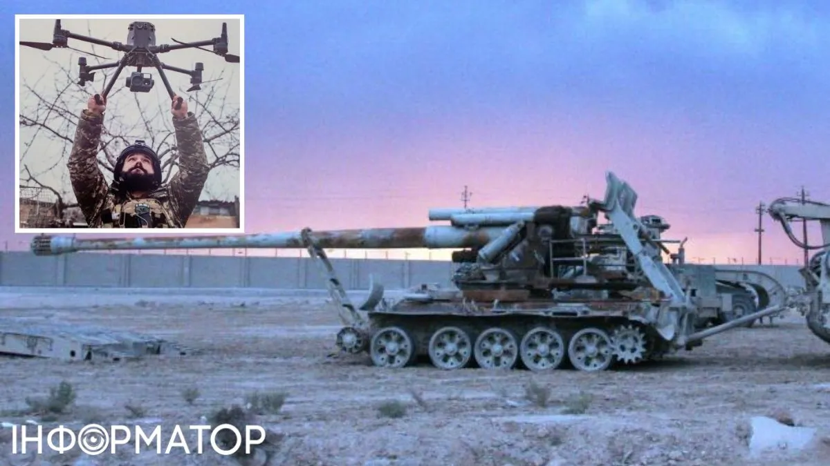 Сили безпілотних систем уразили рідкісну північнокорейську САУ “Коксан” на Луганщині