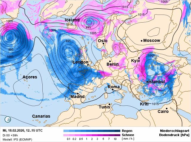 Новый циклон принесет влажную погоду в Украине