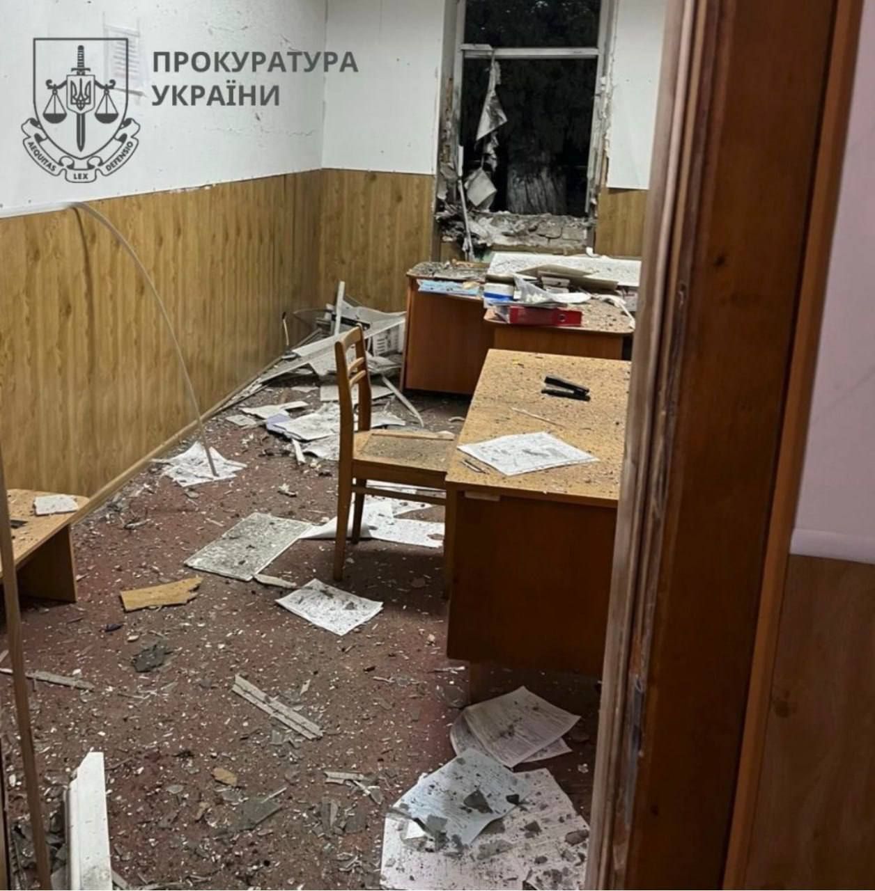 Внаслідок вибуху знищено приміщення