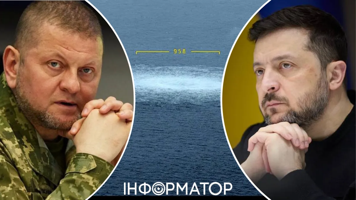 Підрив Північних потоків, Зеленський, Залужнийпол