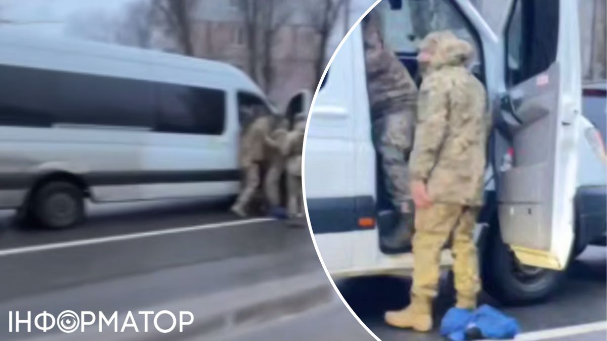 Представители ТЦК в Днепре применили слезоточивый газ в салоне маршрутки