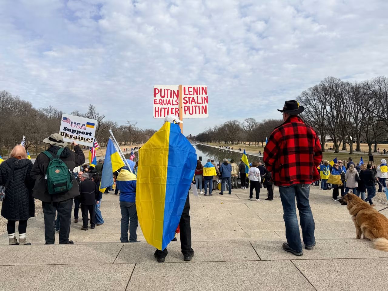 Акція у Вашингтоні. Фото: CNN Акція у Вашингтоні. Фото: CNN