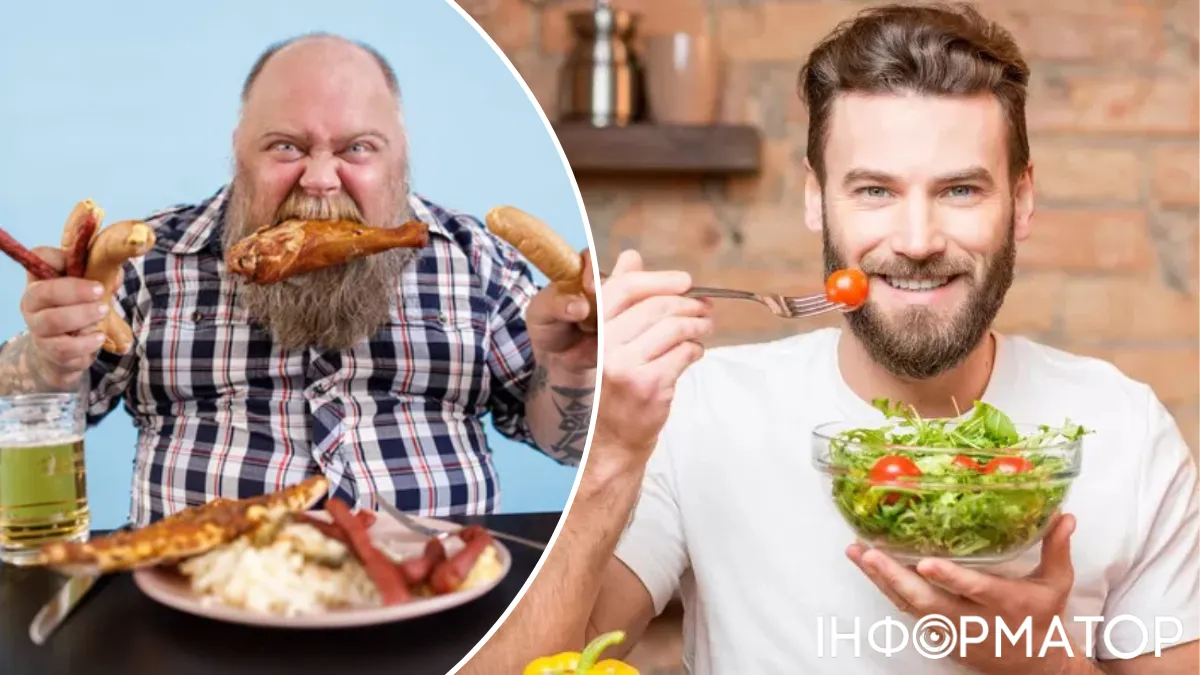 Відповідь дана: чи дійсно чоловікам потрібно їсти більше, ніж жінкам