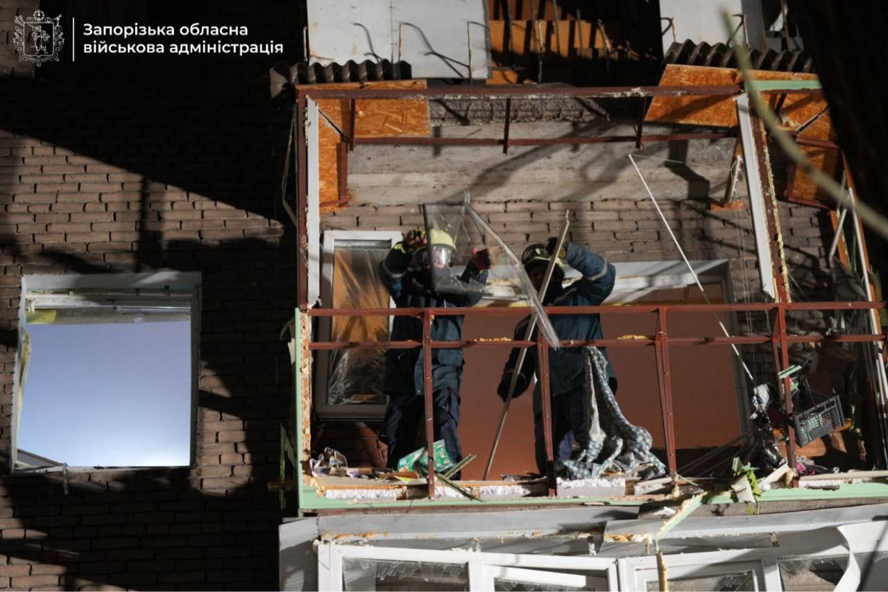 Росіяни масовано атакували Запоріжжя дронами: п’ятеро постраждалих, серед них дитина 2