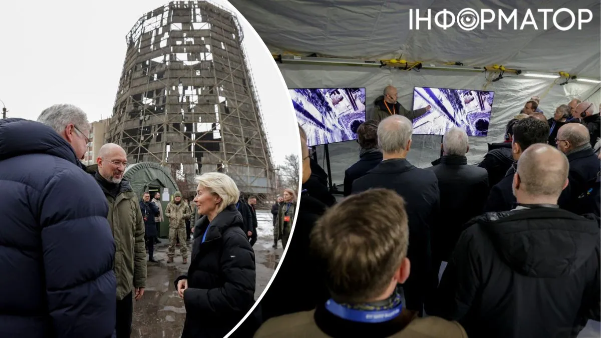 Блекаут как оружие: Шмигаль показал международным партнерам разрушенную ТЭЦ в Киеве