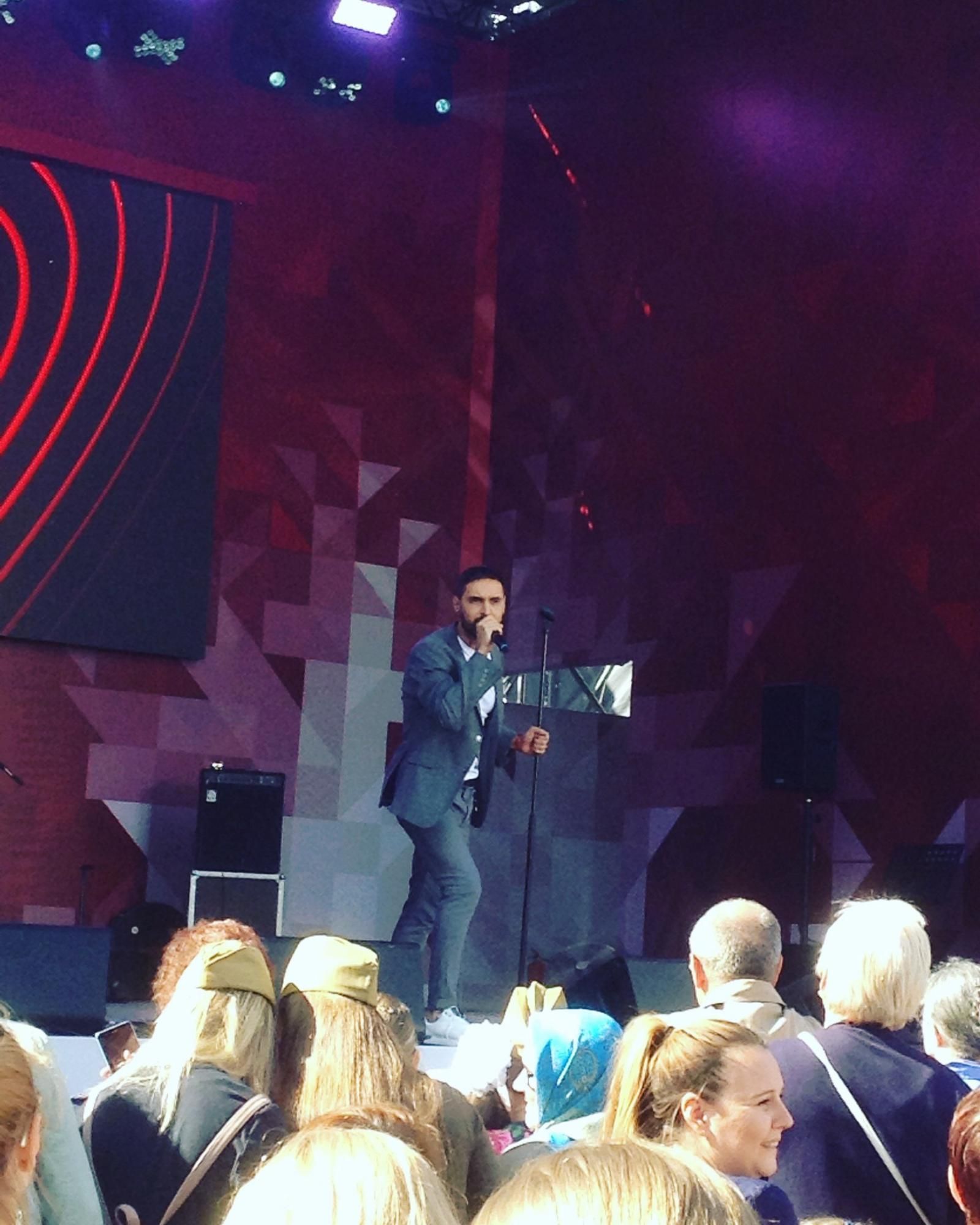 У 2018 році 9 травня Віталій Козловський виступив у Москві на одній сцені з російськими зірками. У 2018 році 9 травня Віталій Козловський виступив у Москві на одній сцені з російськими зірками.