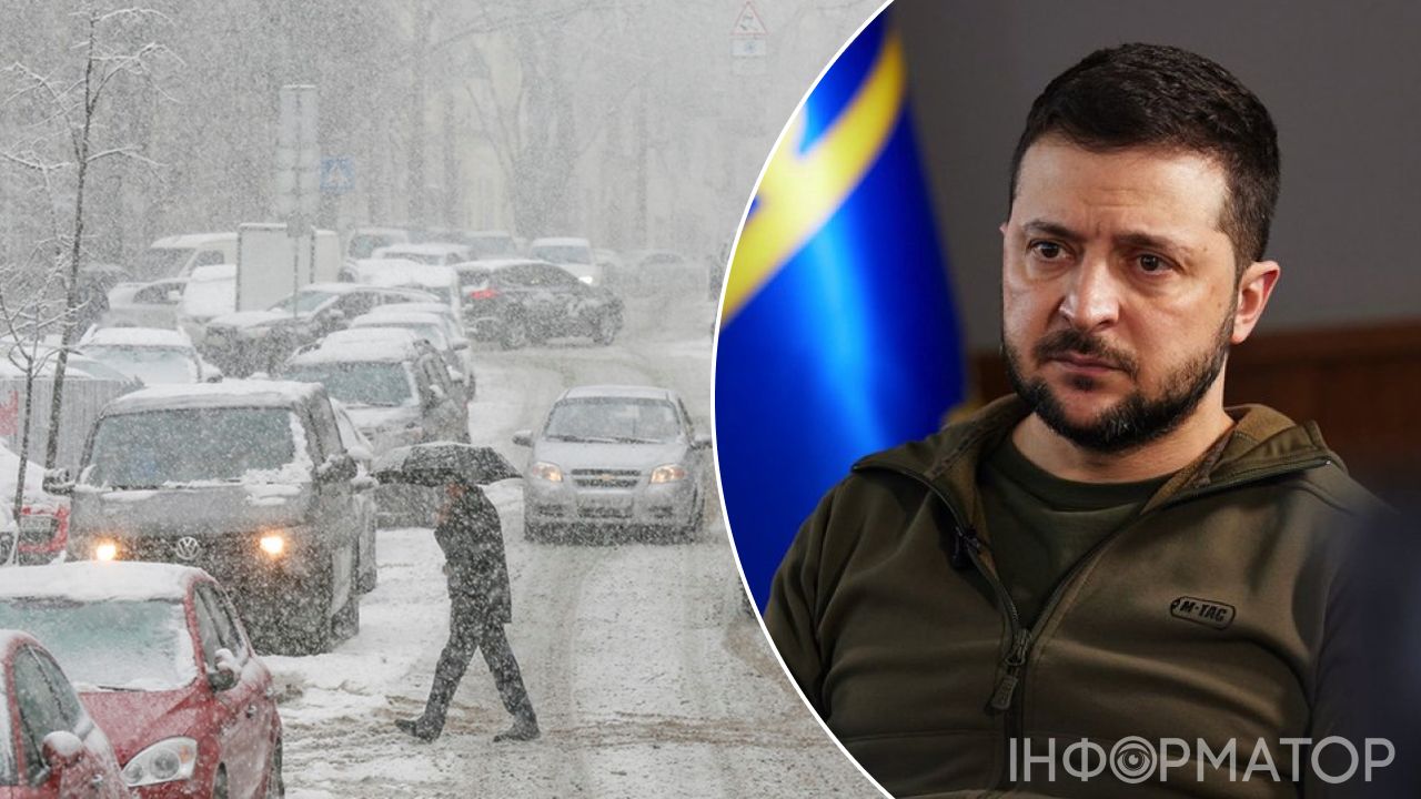 Зеленський, зима