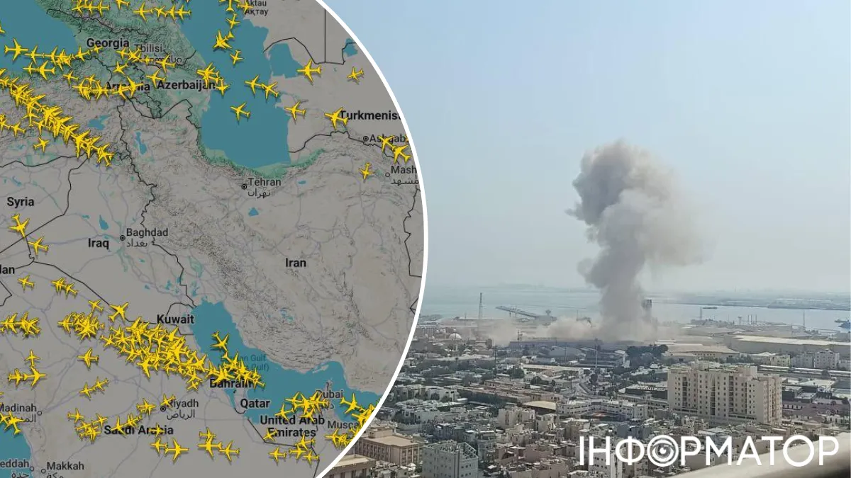 П'ять країн закрили повітряний простір після початку операції США та Ізраїлю в Ірані