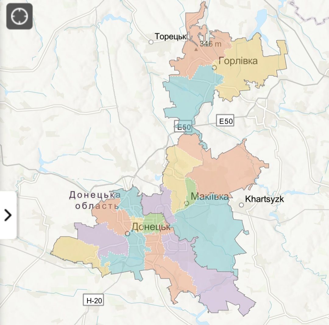 Деколонізація окупований міст і районів Деколонізація окупований міст і районів