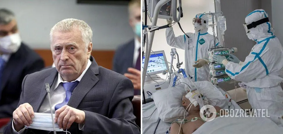 Фото Жириновського незадовго до смерті. Колаж - obozrevate 