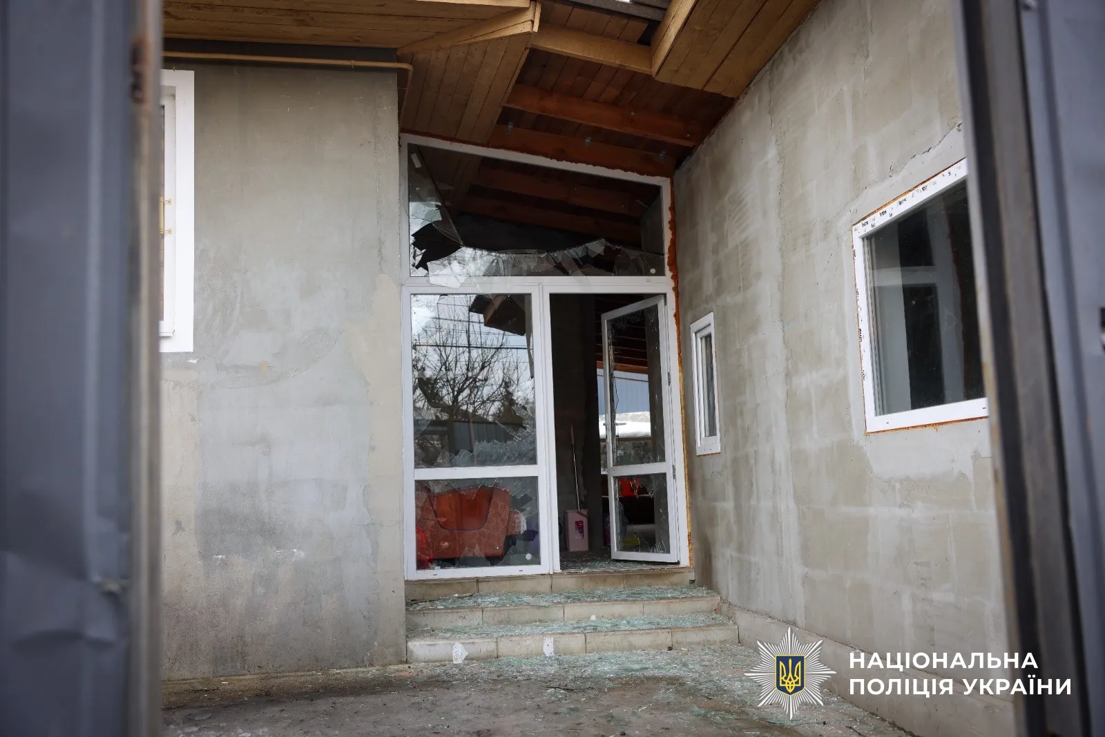 Пошкоджений будинок