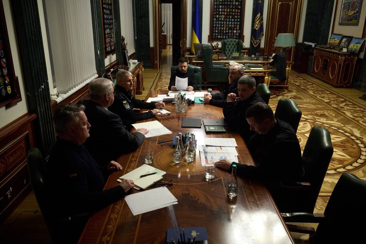 Зеленський провів нараду щодо ситуації на Близькому Сході. Фото: ОП Зеленський провів нараду щодо ситуації на Близькому Сході. Фото: ОП