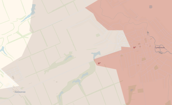 Локальний прорив росіян біля Гуляйполя