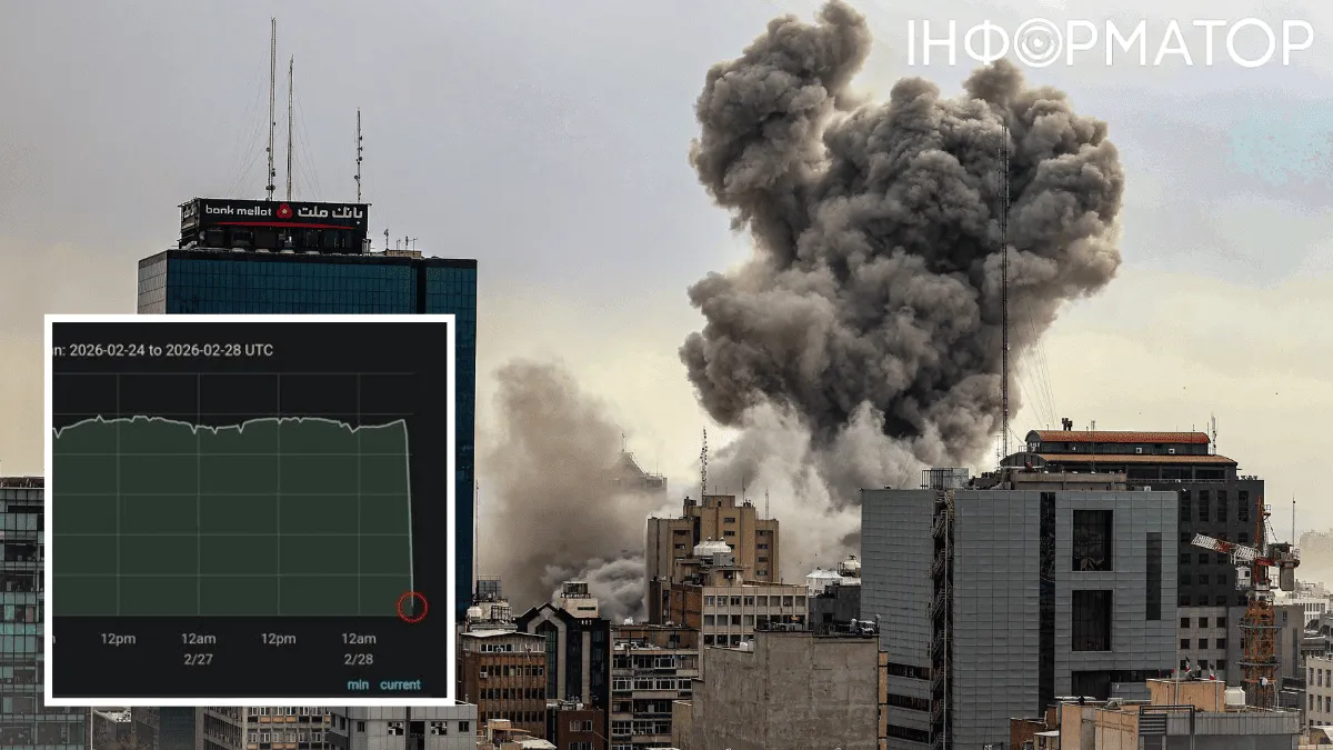 Відключення інтернету в Ірані