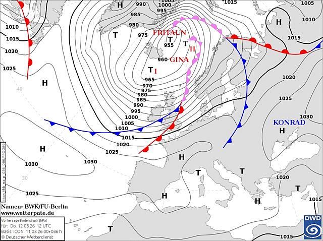 Антициклон формирует погоду в Украине. – прогноз погоды на 12 марта 3