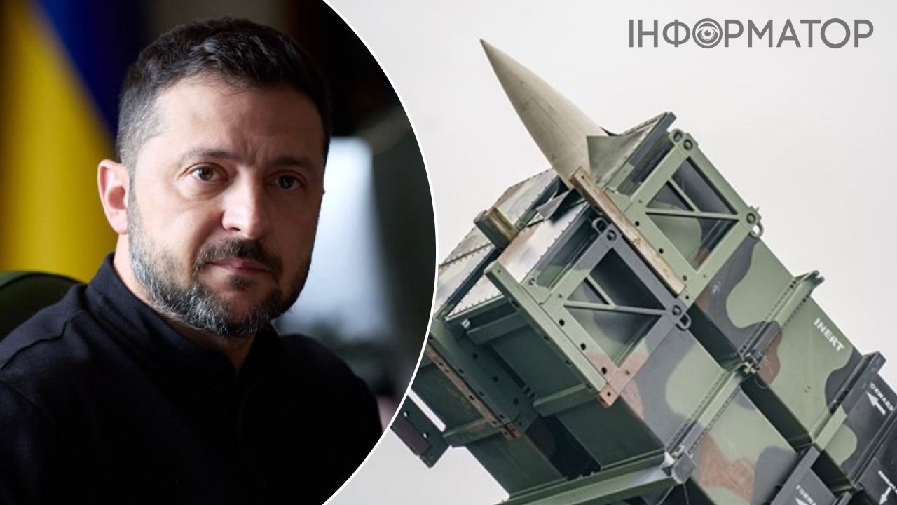 Зеленський, ракета PAC-3