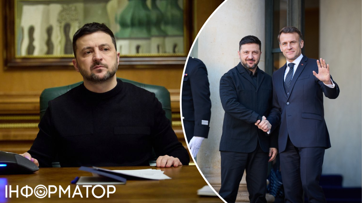 Встреча Зеленского и Макрона