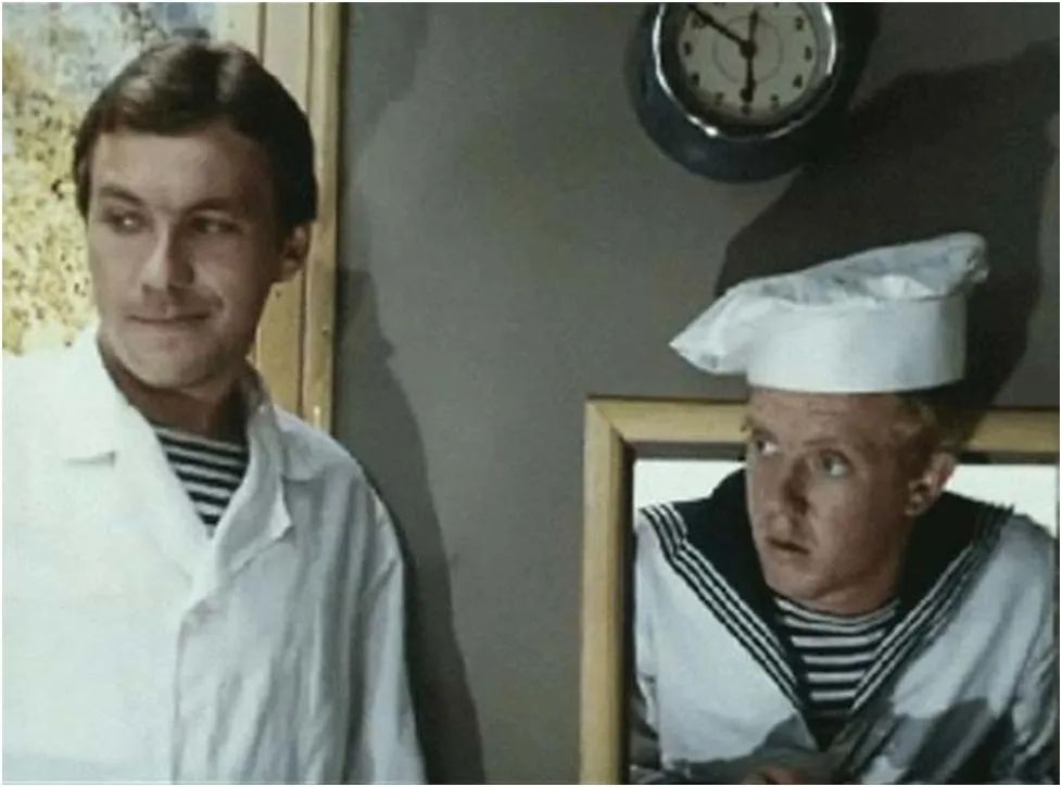 Василь Скромний (справа) у стрічці "Третій вимір".