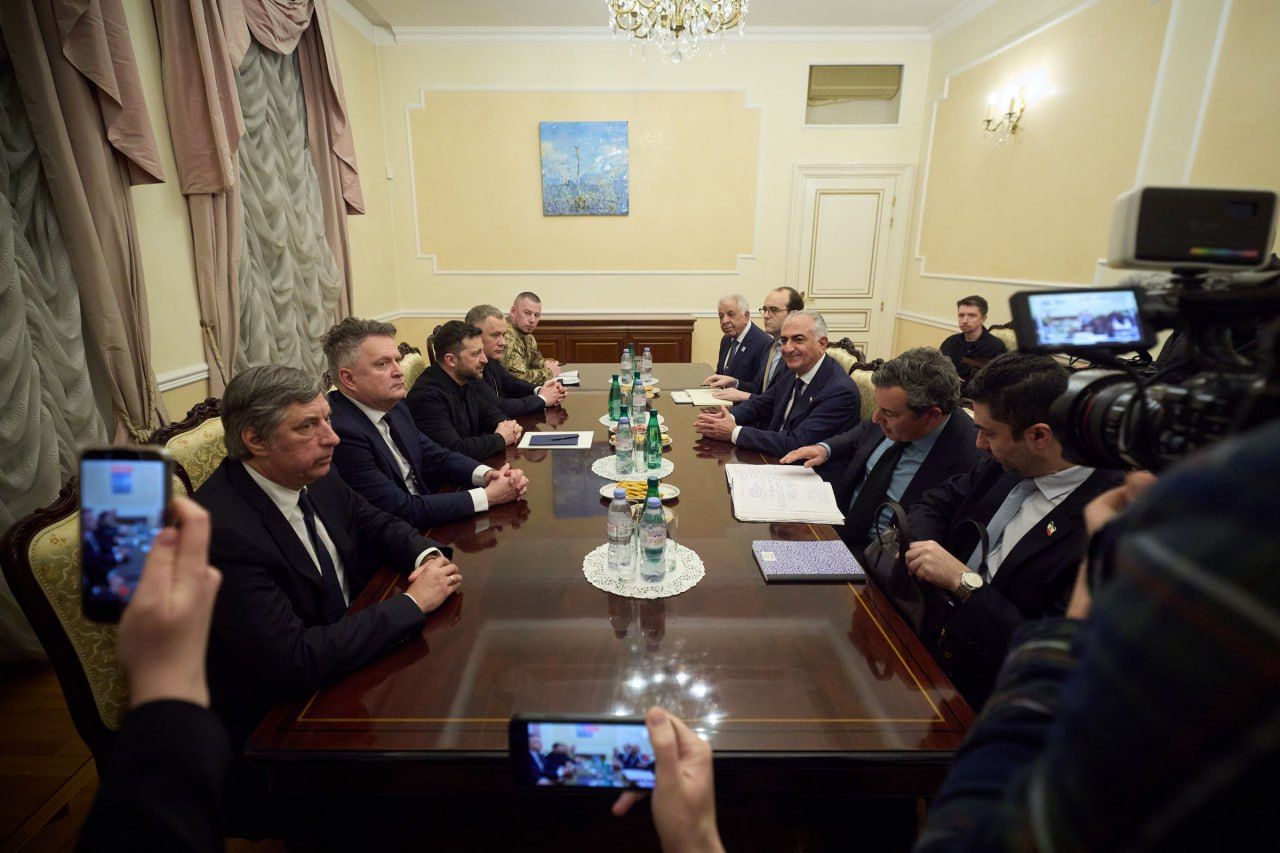 Встреча Владимира Зеленского и Резы Пахлави
